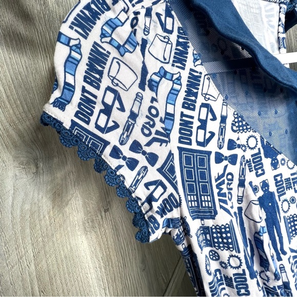 Dr Who Tardis Print Dress - Picture 5 of 8